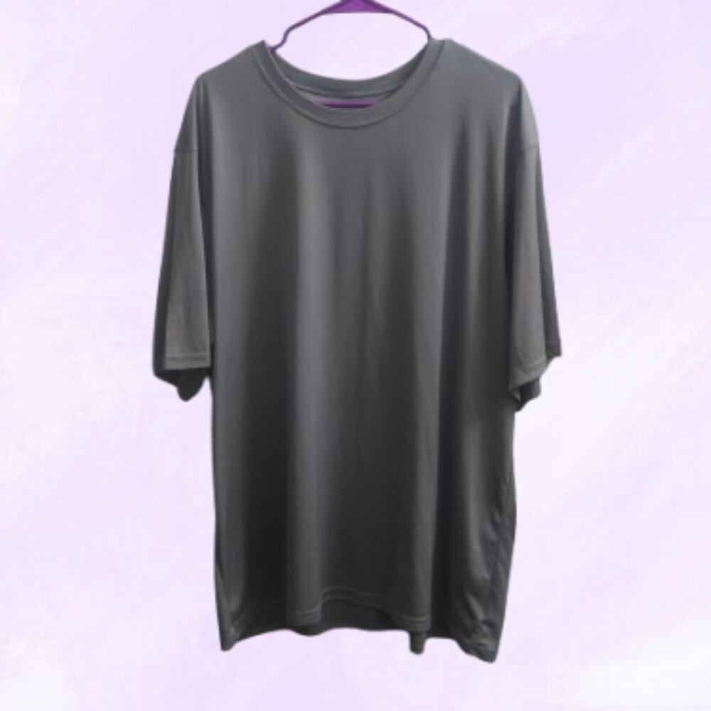 Champion men's short sleeved athletic t-shirt in gray size XXL (2XL).